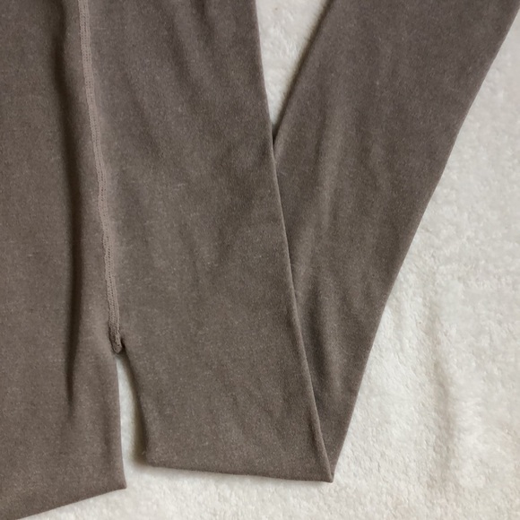 NEW Tan Nude Timberland Fleece Lined Leggings - Picture 3 of 5